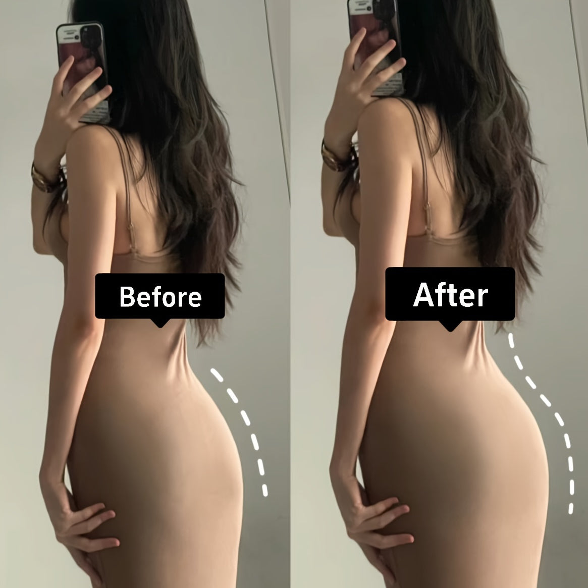 Ayollar uchun ichki kiyim va ichki kiyimlar uchun qayta ishlatiladigan silikon kalta yostiqlar, to'liq kalta ko'rinishini beradi.