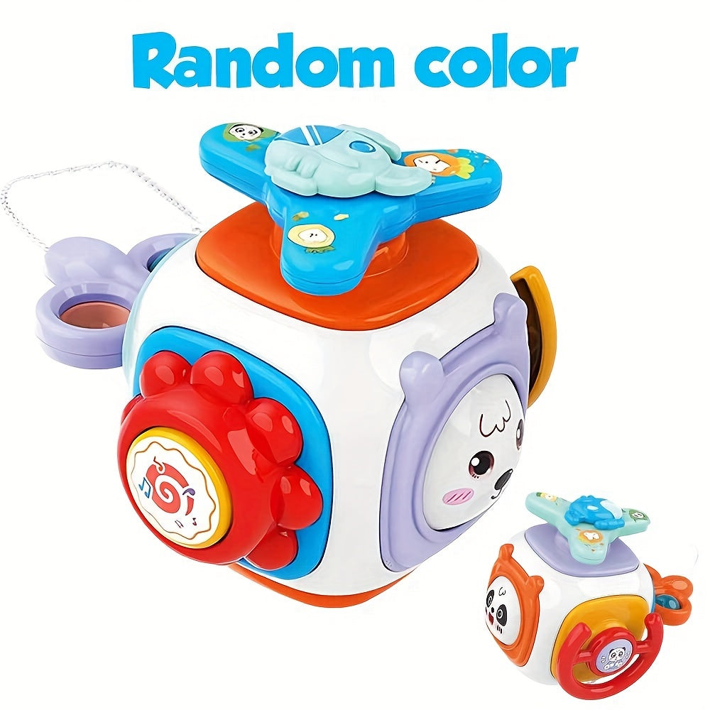 8-in-1 Bolalar Ta'limiy Band Qattiq To'p Kockasi Plastik Yaxshi Motor Ko'nikmalar O'yinchoq