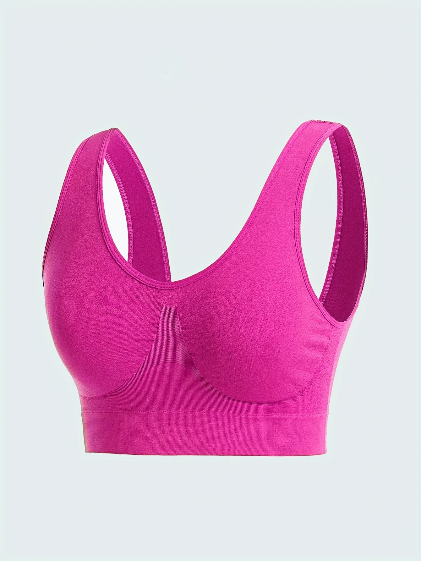 Women’s Plus Size Sports Bra Breathable Stretch Fit for Yoga Running