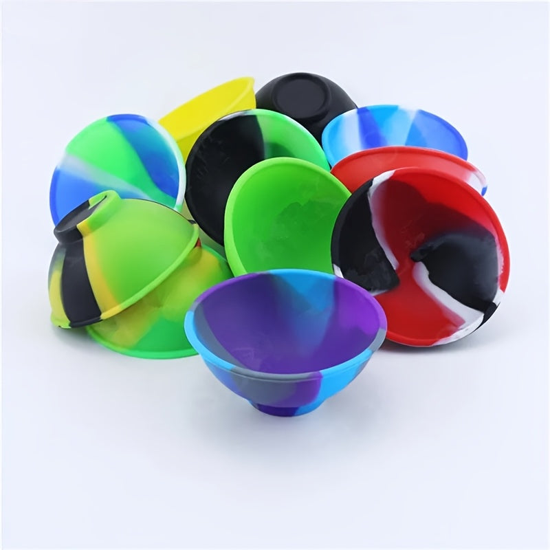 Silicone Pipe Bowl and Storage Box for Daily Cleaning Durable Colorful