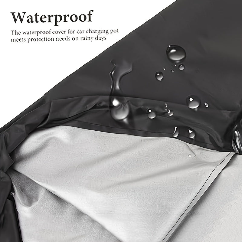 Electric Vehicle Charging Port Rain Cover Waterproof Cloth Car Spare Part