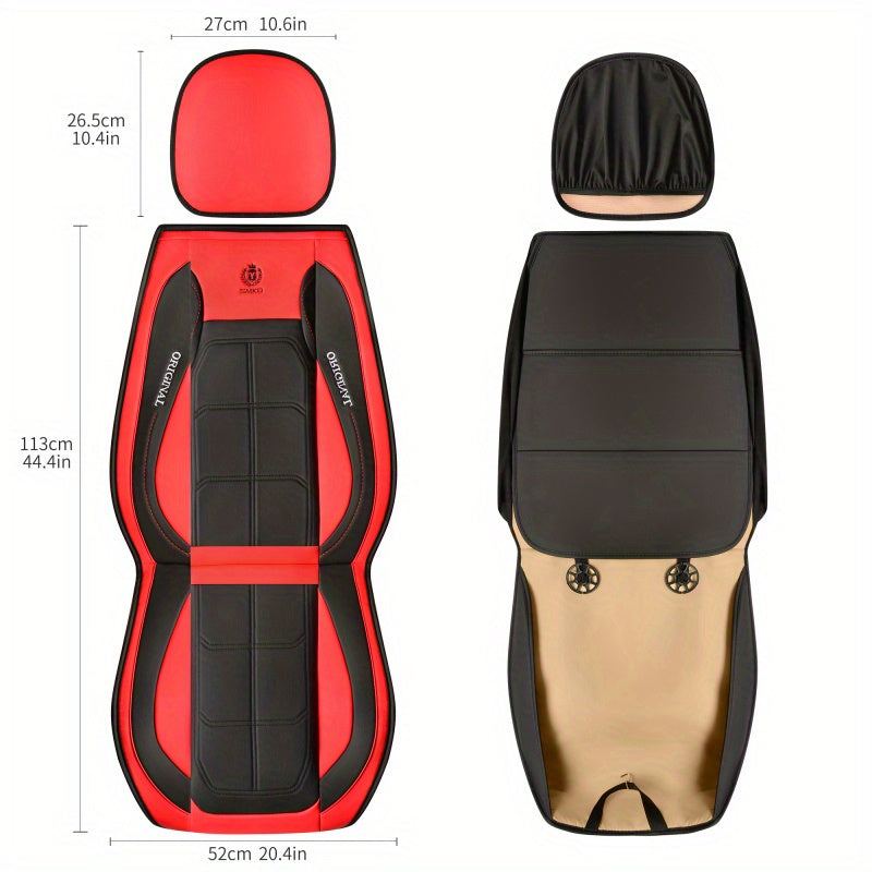Lightweight All-Season Luxury Car Seat Cover for Five-Seat Vehicles