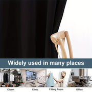 Blackout Room Divider Curtain for Living Room Bedroom Wall Privacy Grommet Panel