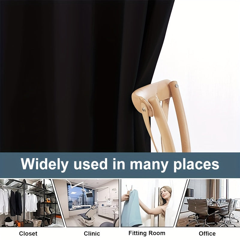 Blackout Room Divider Curtain for Living Room Bedroom Wall Privacy Grommet Panel