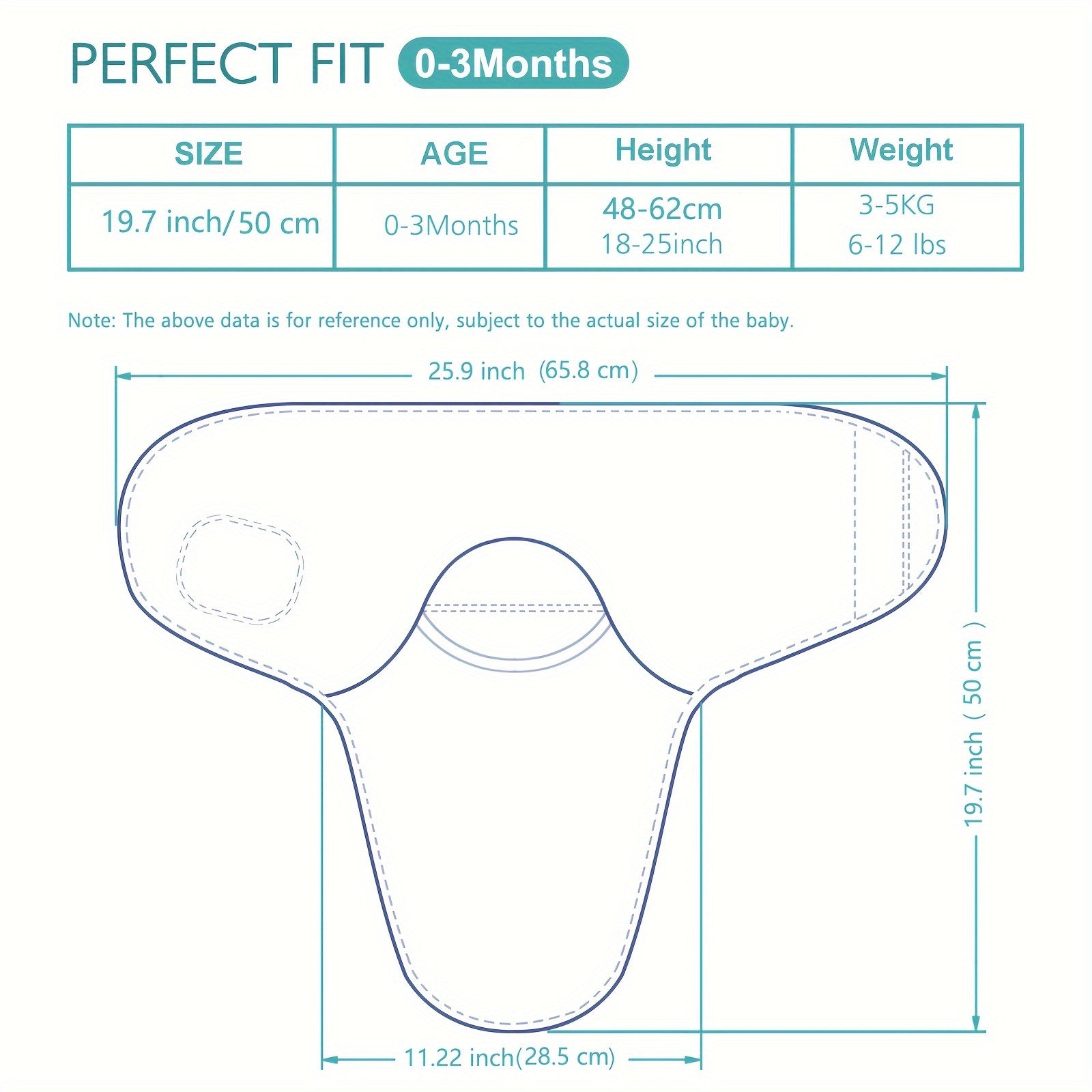 Baby Sleep Sack for Newborns 0-3 Months Adjustable Swaddle with Zipper and Cozy Design