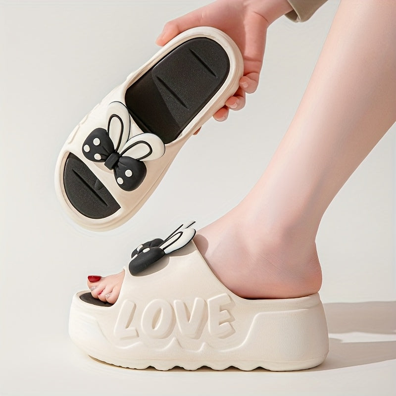 Women's Cartoon Print EVA Slippers Non-Slip Casual Summer Indoor Outdoor