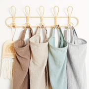 Breathable Muslin Nursing Cover with Hoop for Breastfeeding and Car Seat Canopy