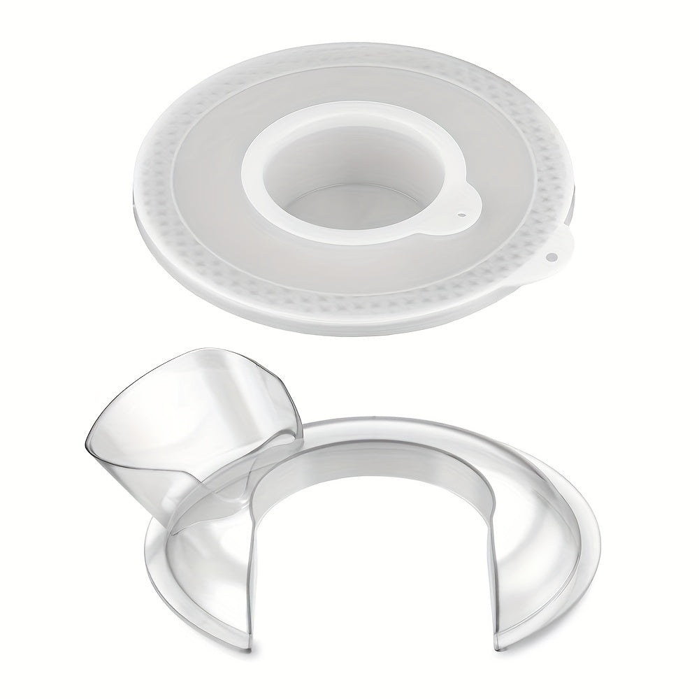 4.5 Quart Mixing Bowl Lid with Pouring Shield for Stand Mixers