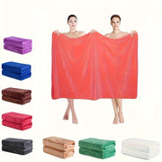 Microfiber Bath Towel Quick Dry Absorbent Spa Home Cloud Pattern