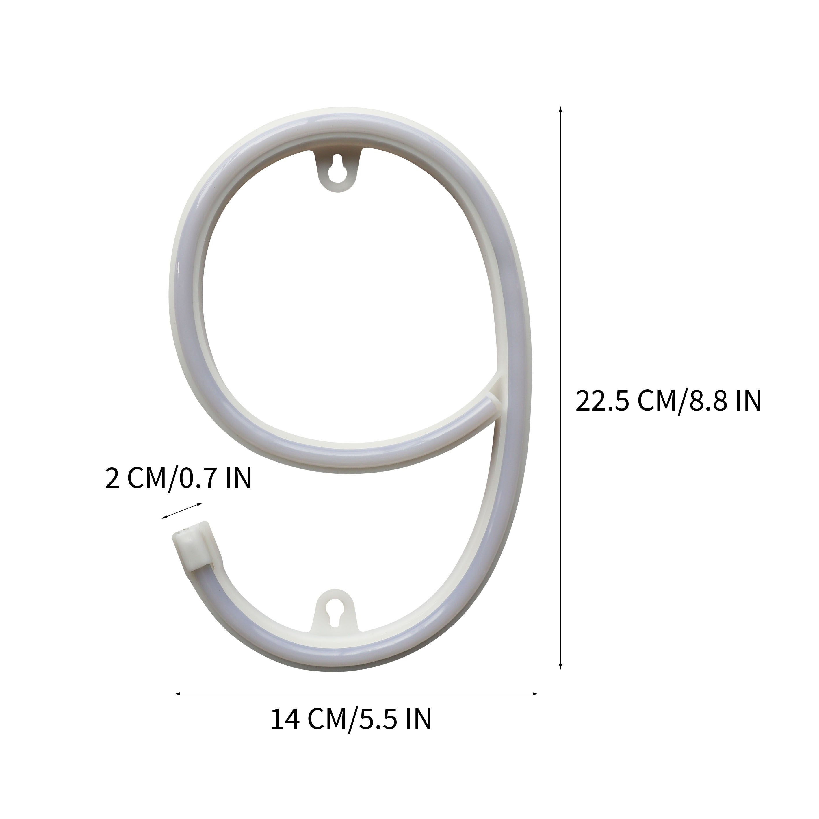 Neon LED harf yorug'lik belgisi, USB yoki batareyalar bilan quvvatlanadi, yotoqxona bezatish yoki maxsus tadbirlar uchun mukammal.