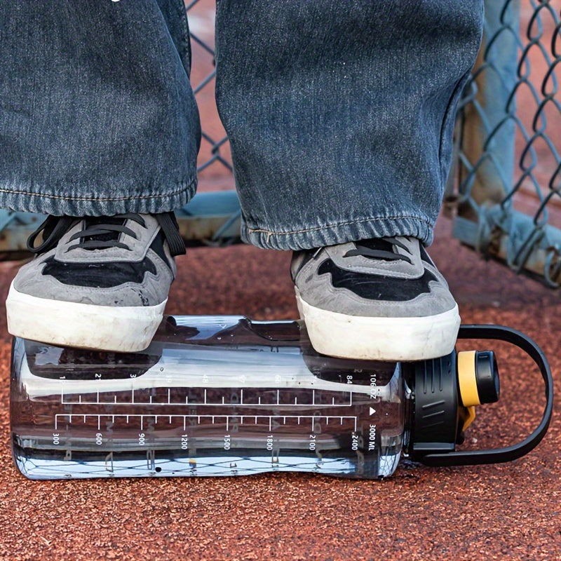 Large Capacity Portable Water Bottle with Straw for Outdoor Activities and Travel