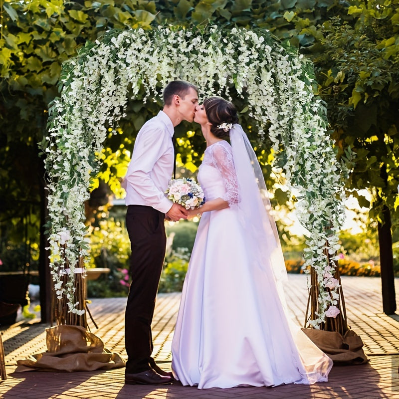 Artificial Wisteria Garland 173.74cm for Wedding and Home Decor Set of 3