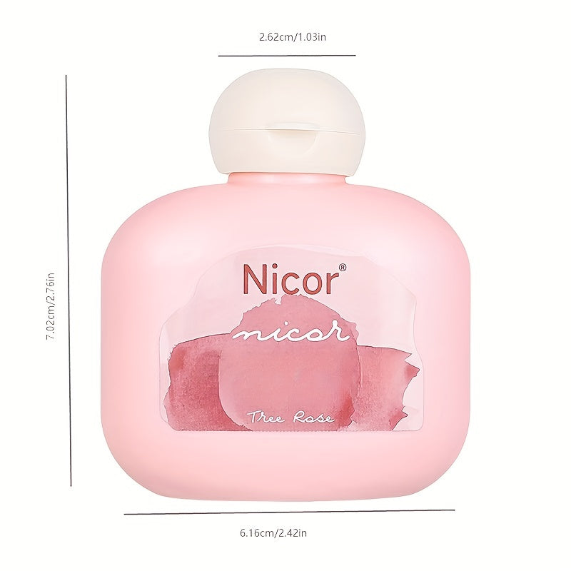 Portable Hand Cream with Plant-Based Hyaluronic Acid and Squalane for Dry Hands