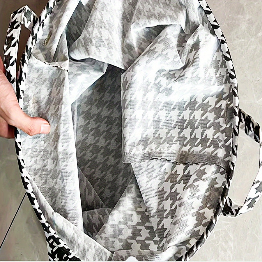 Gran cesto de ropa de tela con asas, 96L, cesta de almacenamiento plegable para juguetes y baño