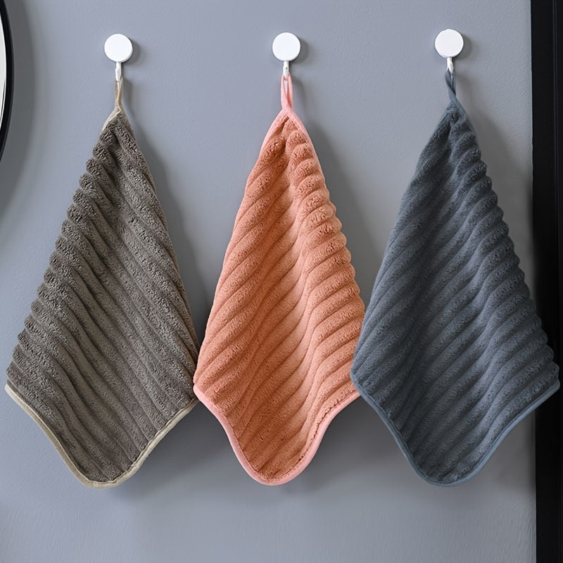 Yumshoq tez quriydigan qo'l sochiqlari 1, 3 yoki 5 ta to'plamlarda, oshxona, hammom va uyda foydalanish uchun mos.