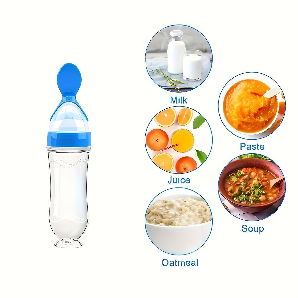 9-Piece Children's Silicone Feeding Set with Handles BPA-Free Fruit and Vegetable Feeders for Kids