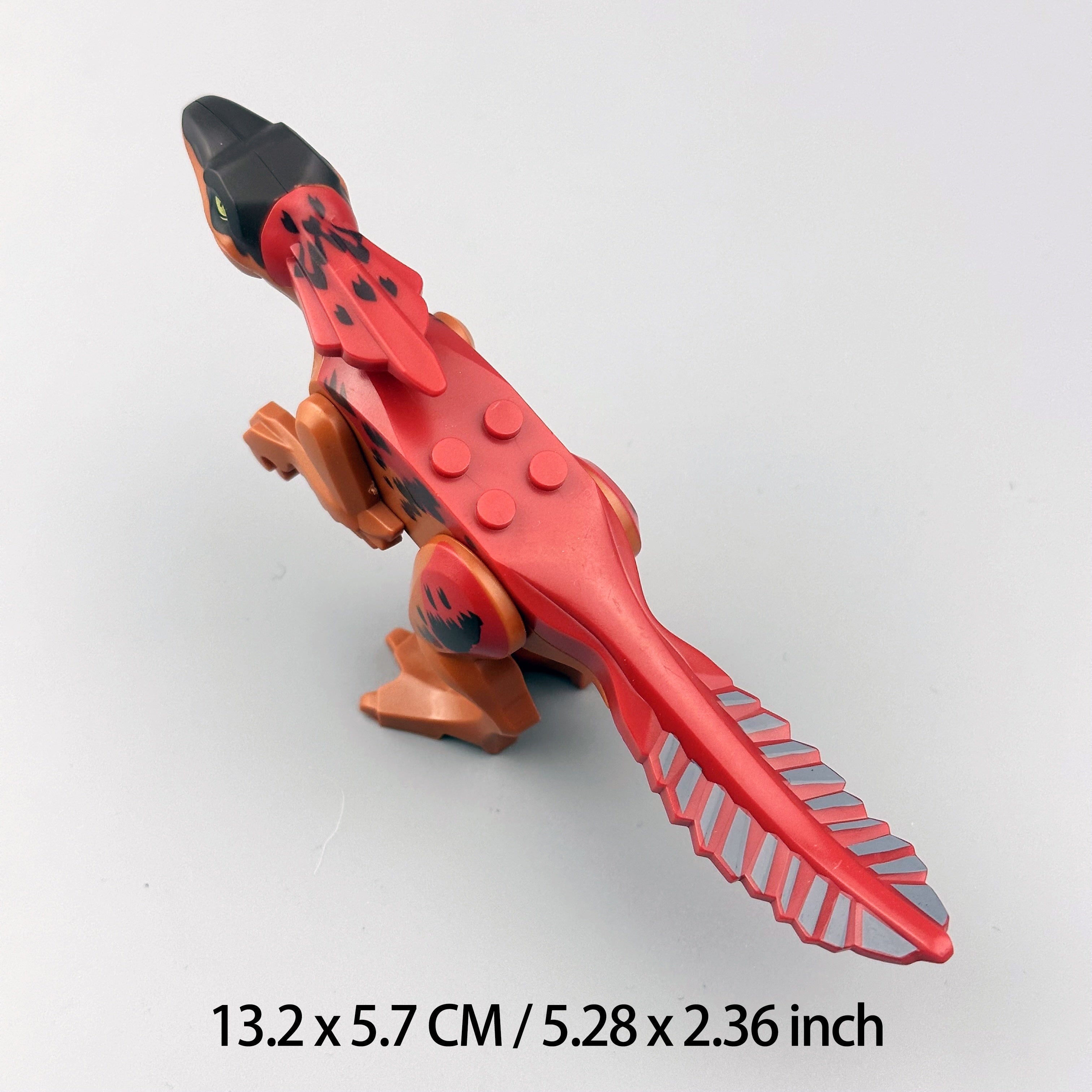 Динозаврические строительные блоки с мини-фигурками для детей от 6 лет