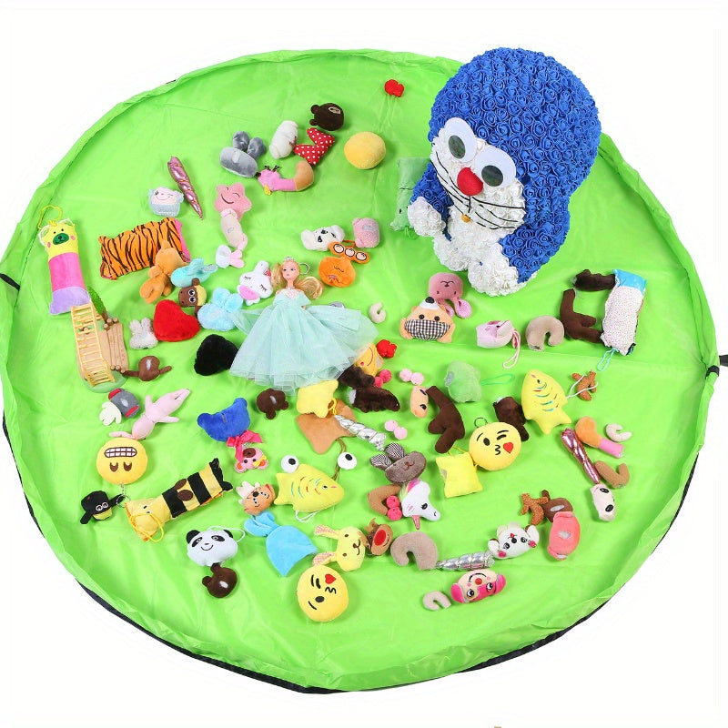 Large Polyester Toy Storage Bag for Kids Clothes and Toys for Moving and Outdoor Play