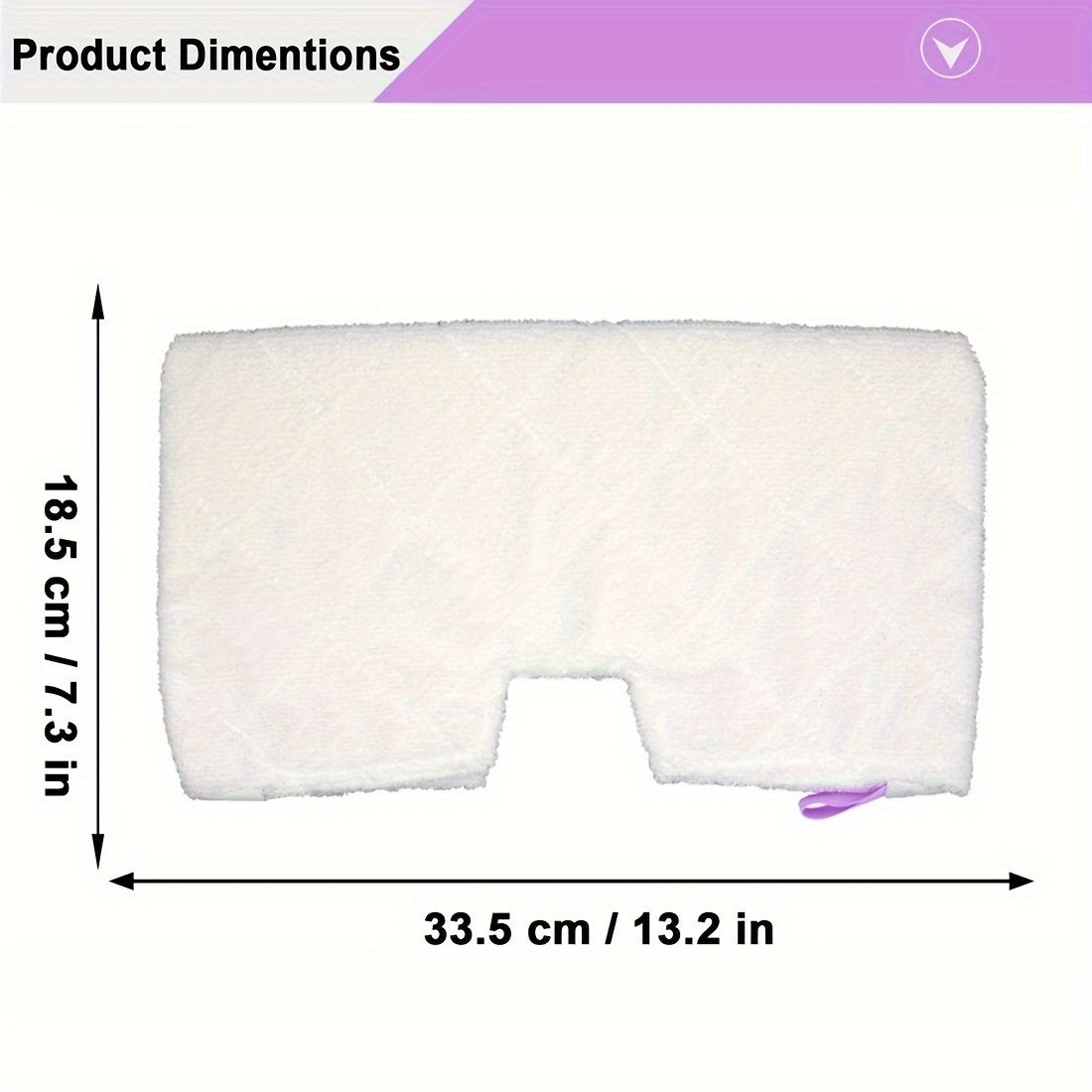 Замена микрофибровой подушки для парового швабры Shark Pocket Mop, совместима с серией S3500 и другими моделями.