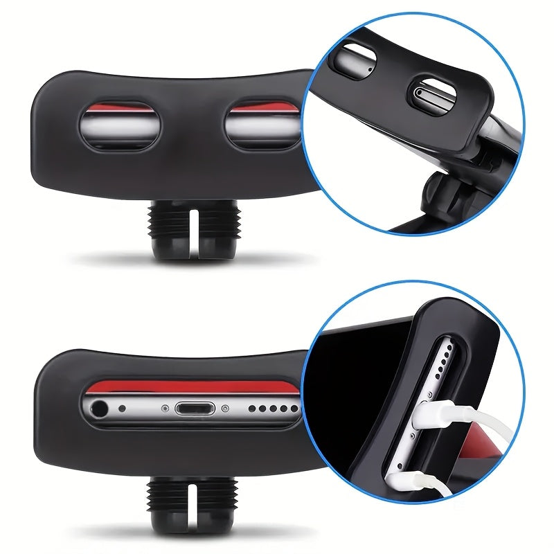 Rotatable Car Seat Backrest Bracket ABS Material Rear Seat Entertainment
