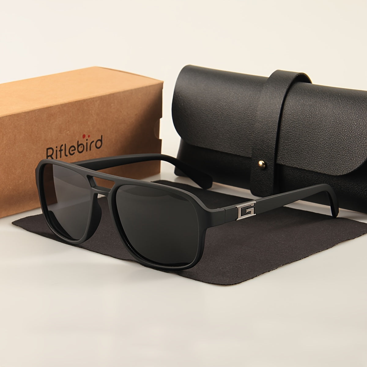 Retro Blue Frame Glasses for Men and Women Casual Full Rim Polycarbonate