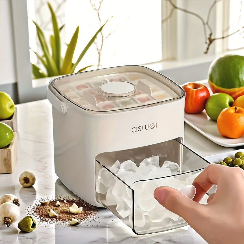 Large Ice Maker 25-Cube Food-Grade Portable Outdoor Summer Kitchen