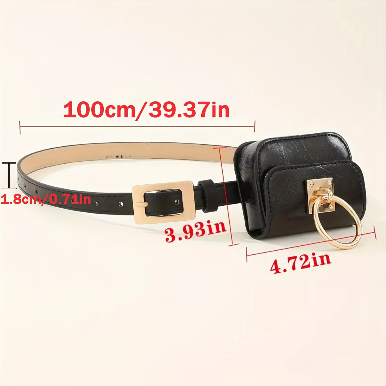 Женская поясная сумка casual небольшая поясная сумка с регулируемым ремнем