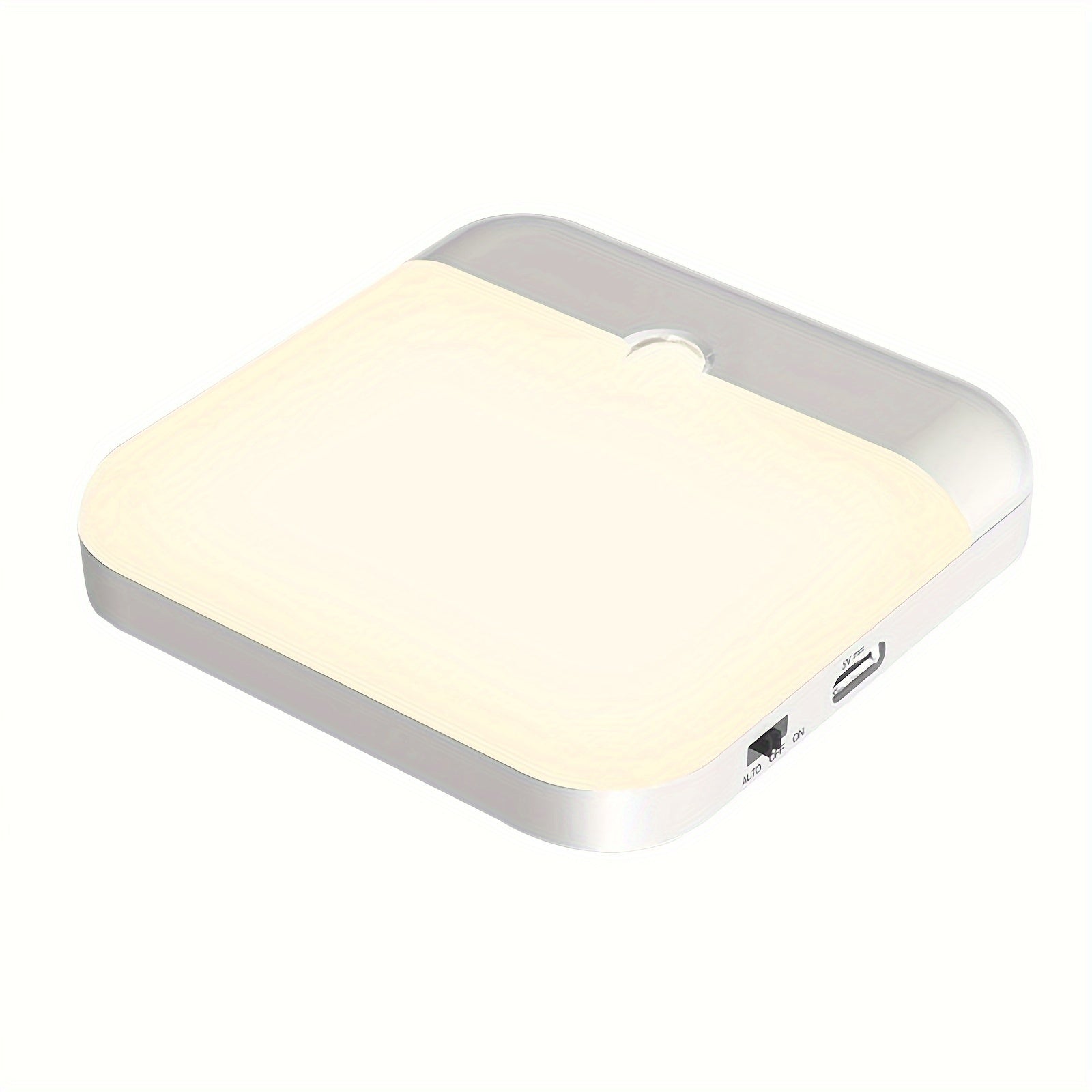 Luz nocturna con sensor de movimiento LED con 3 modos de iluminación, recargable por USB-C, lámpara de pared interior