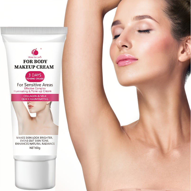 Hypoallergenic Body Cream With Vitamin C Niacinamide Hyaluronic Acid Moisturizer