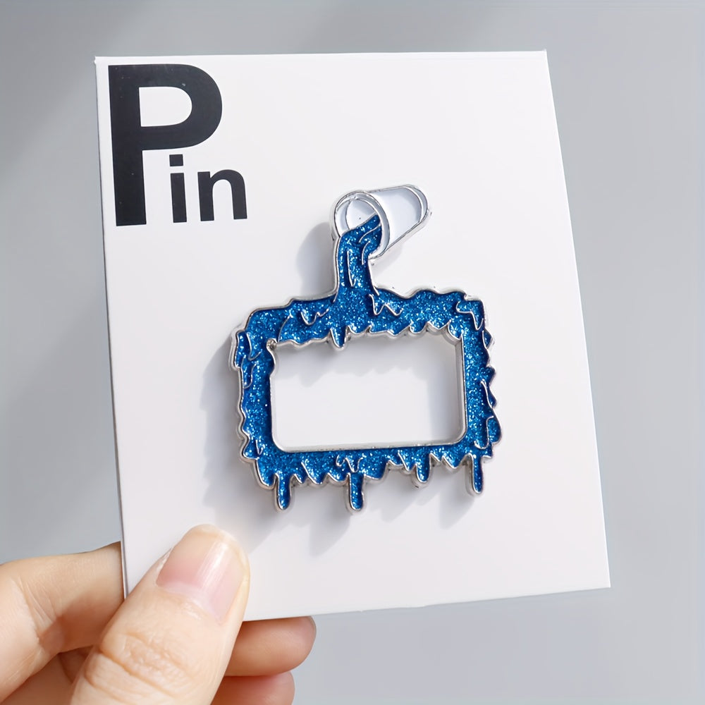 Metall shlyapa pin kvadrat suv stakan bezaklari baseball shapka uchun