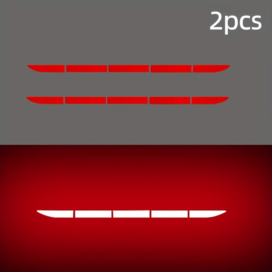 Car Reflective Sticker for Trunk and Tailgate, Anti-Collision Warning Strip