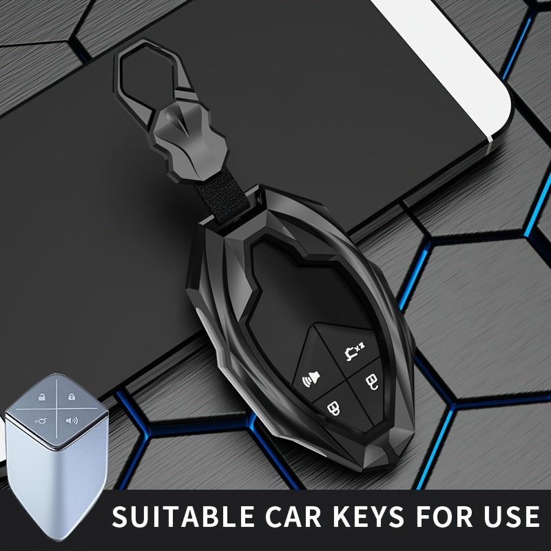 Car Key Cover for S7 SL03 2023 2024 Rubber Protective Shell with 4 Buttons