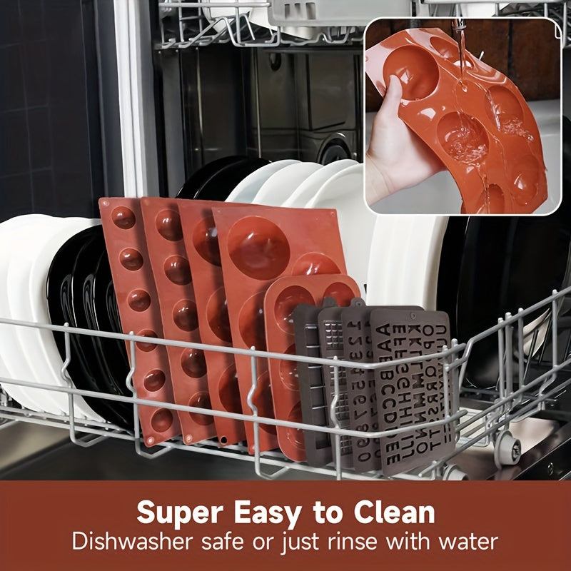 Semi Sphere Silicone Mold for Chocolate, Fat Bombs, Cake, Jelly, Dome Mousse 70mm