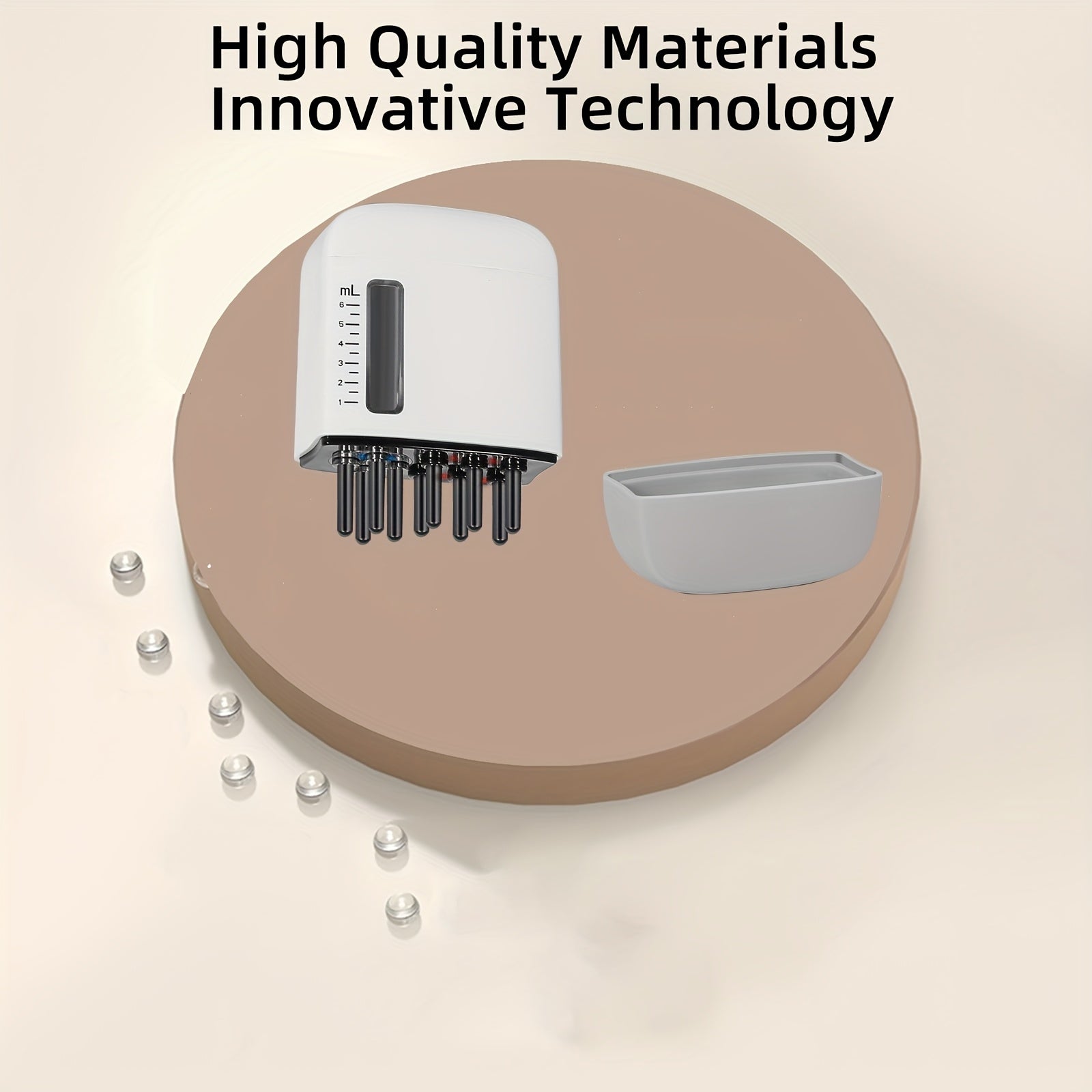 USB Rechargeable Scalp Massager with Hair Oil Applicator for Hair Growth