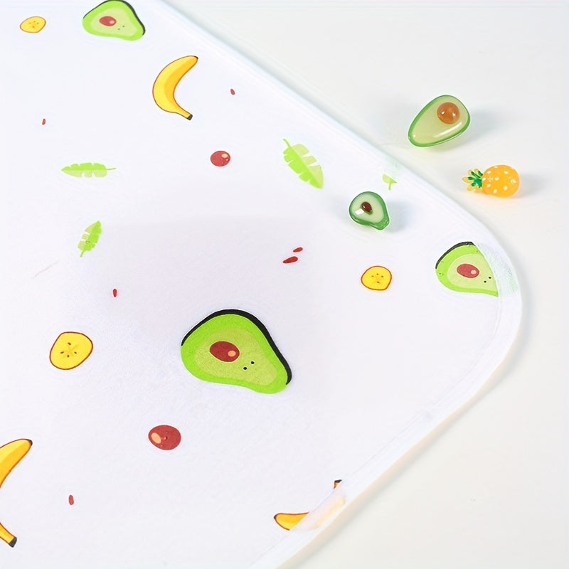 Suv o'tkazmaydigan pampers o'zgartirish padlari, multfilm naqshli, yuvilishi mumkin bo'lgan potty tayyorlash mato. Qayta ishlatiladigan matras, Rojdestvo, Halloween, Thanksgiving, Yangi yil va Sevgi kuni sovg'alari uchun ideal.