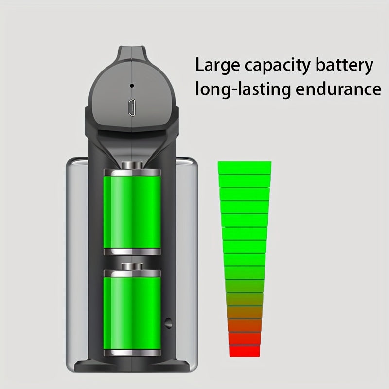Rechargeable Wireless Spray Gun with Long Spray Distance and Blue Lights for Home Use