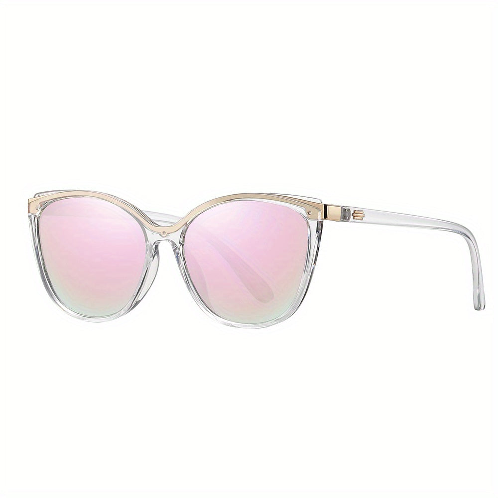 Unisex Cat Eye Sunglasses Gradient Lenses Anti-Glare for Driving Beach Travel