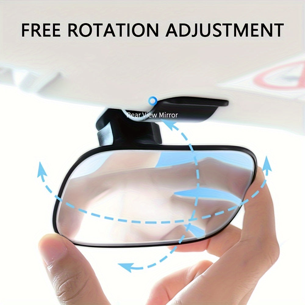 Espejo de asiento de coche irrompible con ángulo amplio ajustable de 360° para la seguridad del niño