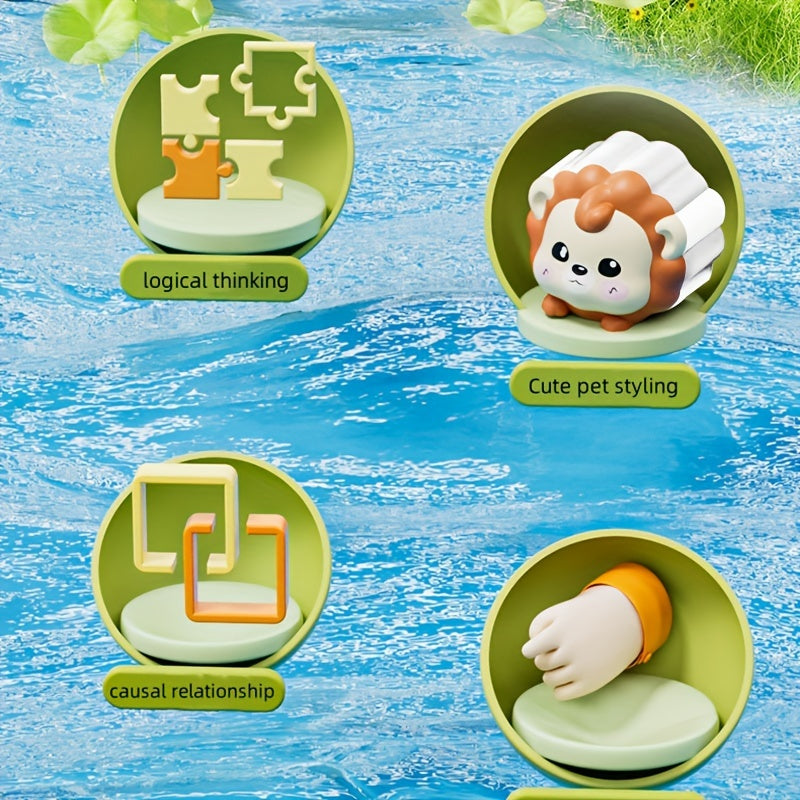 Interactive Pop-Up Animal Sound Game for Kids Educational Toy for Ages 0+