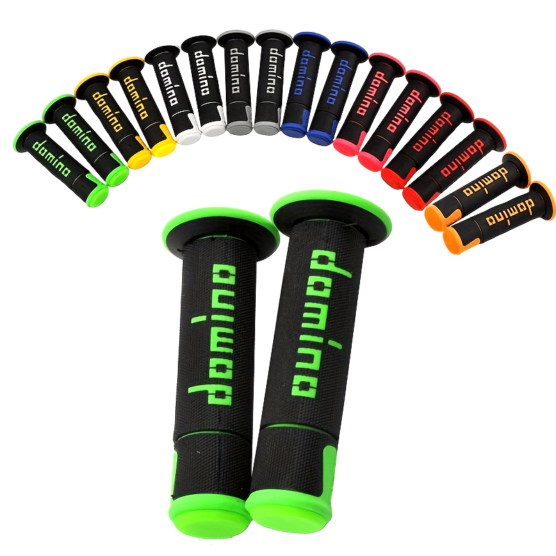 Universal Motorcycle Handlebar Grips Synthetic Rubber Gel 7/8 Inch Dirt Pit Bike