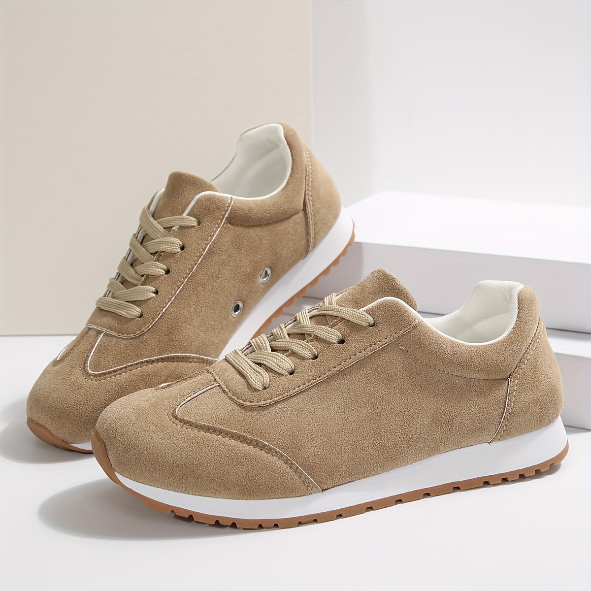 Women's Fashion Sneakers, Breathable Fabric, Low Top Casual Shoes