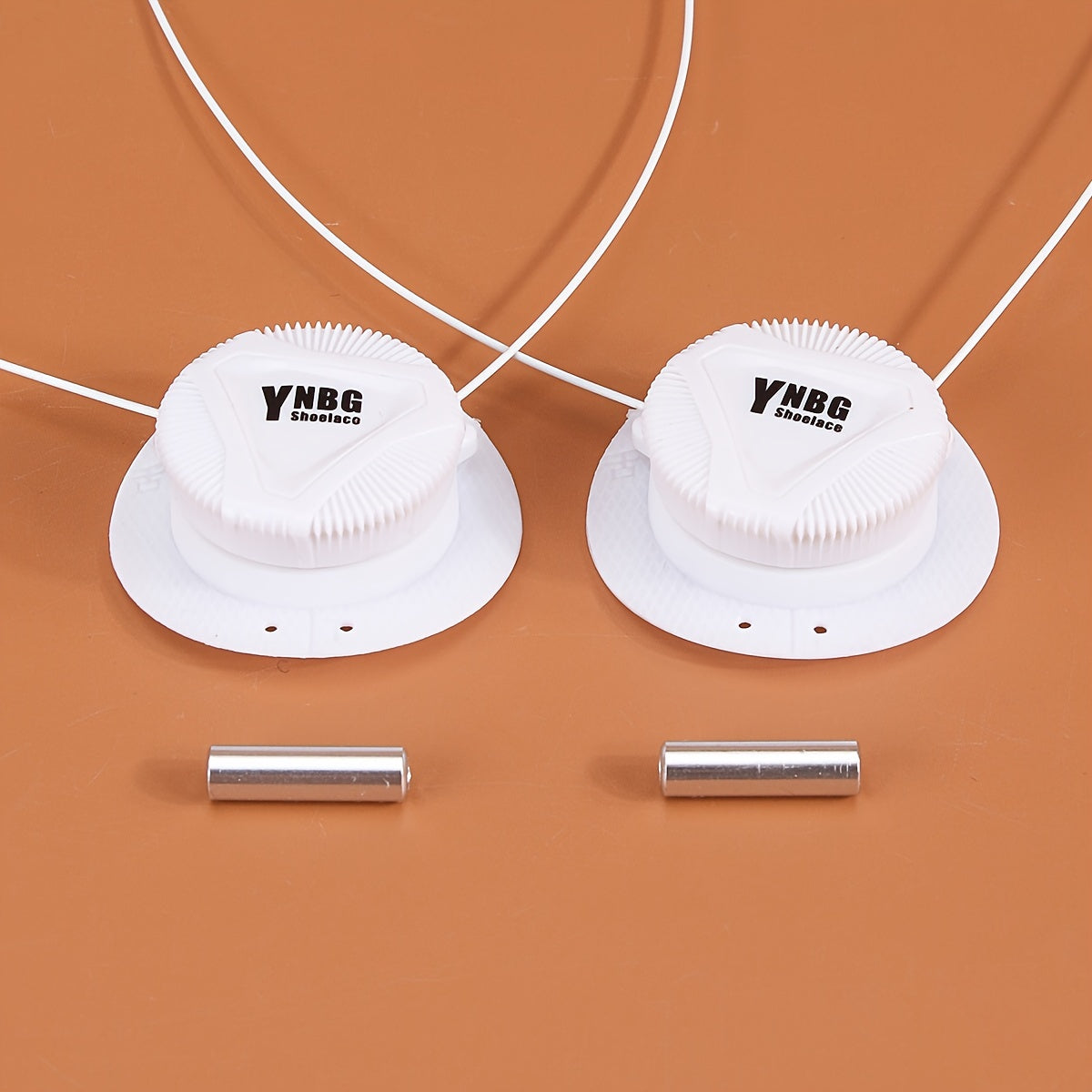 No-Tie Shoe Laces Casual Style with Metal Buckles for Sneakers and Boots