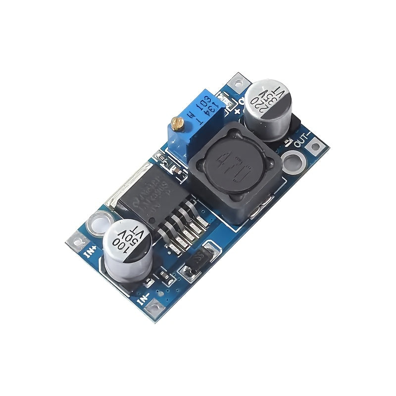 10-штук регулируемых по напряжению понижающих преобразователей DC-DC LM2596 высокой эффективности для монтажа на панель