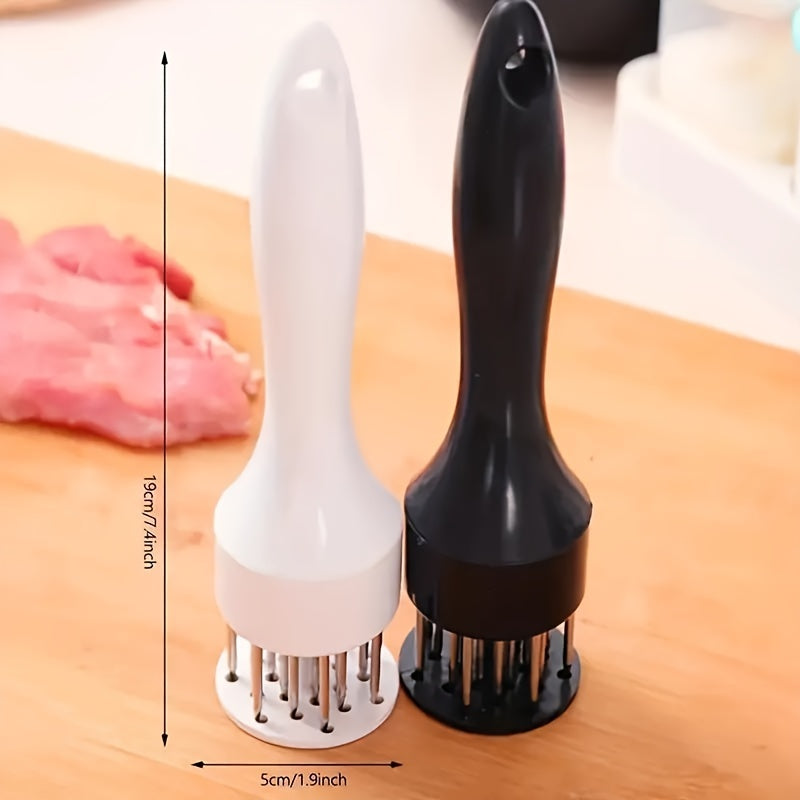 Stainless Steel Meat Tenderizer Tool for Camping and Home Kitchens