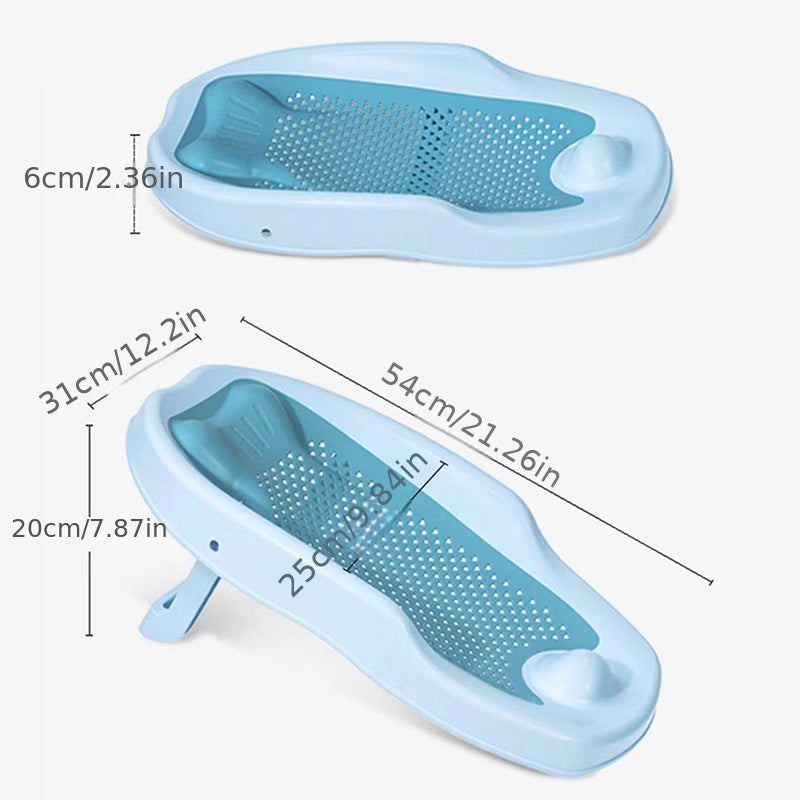 Baby Bath Holder Sink and Tub Fit Soft Quick-Dry for Newborns and Infants