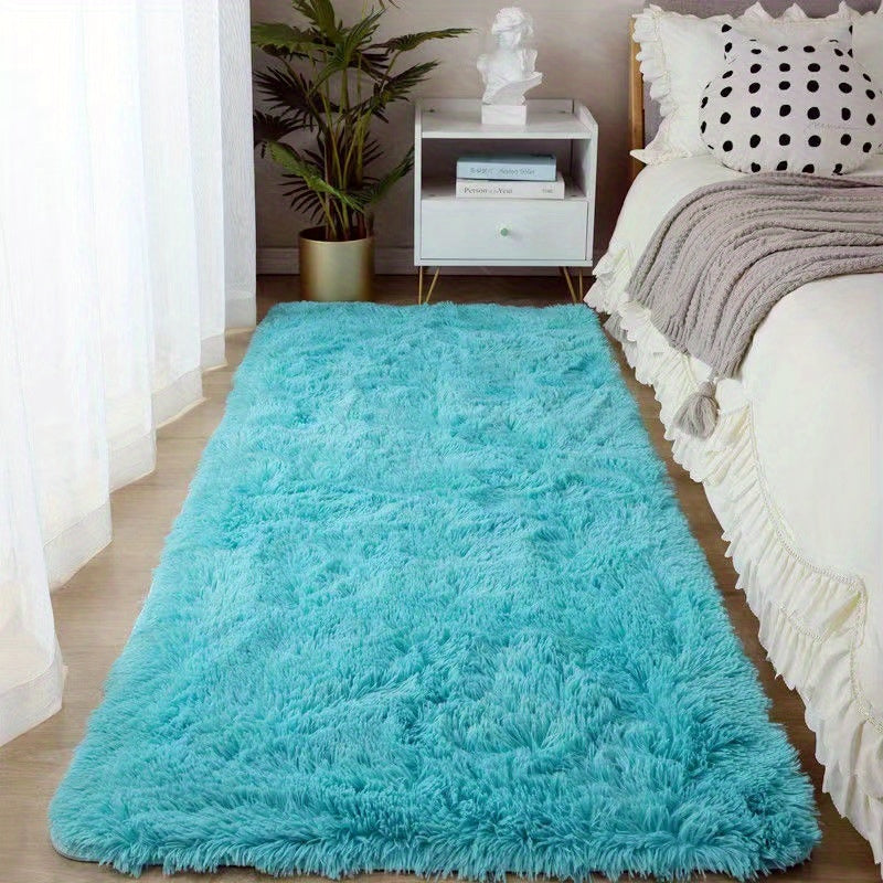 Soft Fluffy Shag Area Rug for Living Room or Bedroom Non-Slip Machine Washable