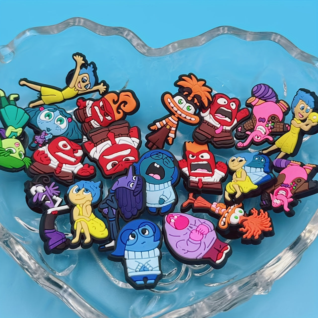 Kids PVC Shoe Charms Set, Colorful Cartoon Accessories for Sneakers