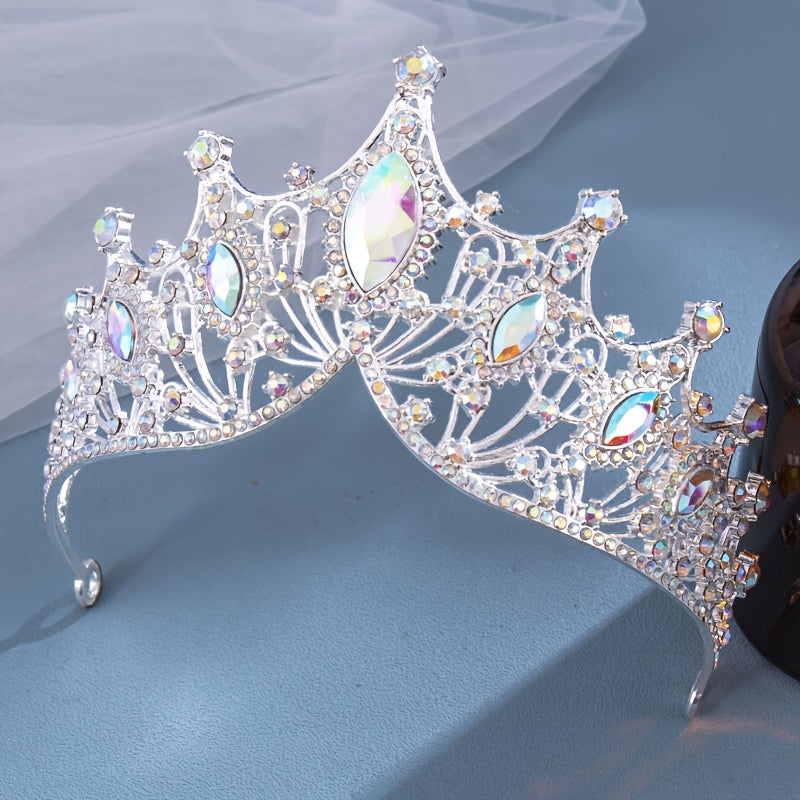 Yuvdoq bosh kiyimi, marjon, rhinestone, kapalak, gulcha, tiara, to'y soch aksessuari