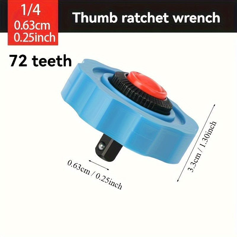 Mini Ratchet Wrench Set Portable Dual-Direction Metal Tool for DIY Repairs