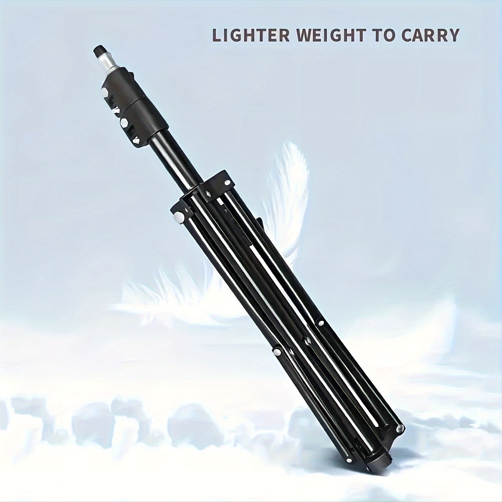 63-Inch Adjustable Tripod Stand with Phone and Camera Holder for Photography and Streaming